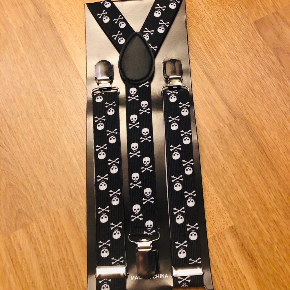 Skull & Bones Suspenders